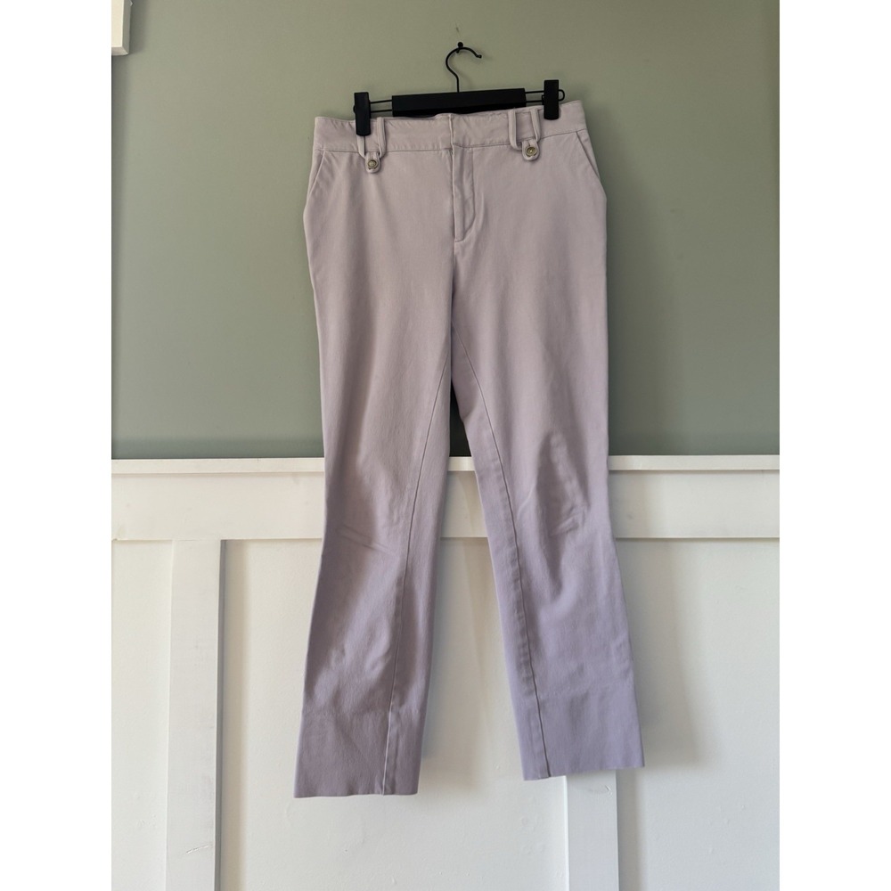 The Essential Slim By Anthropologie Women's Pants‎ Lavender  Size 4 Soft Stretch